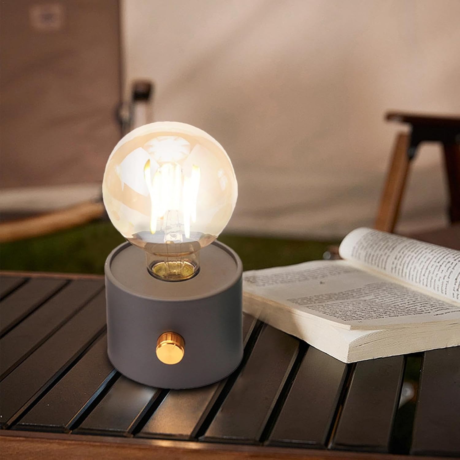 Camping Tent Light | Cute Camping LED Lantern,Retro Camping Lamp Desktop Atmosphere Light, LED Bedroom Sleep Light for Home Bedroom, Living Room