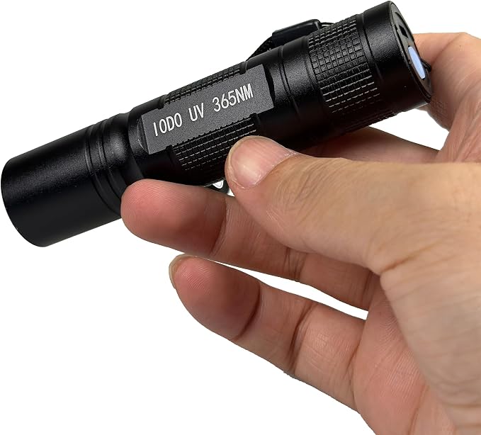 365nm UV Flashlight Rechargeable – 20W High Power