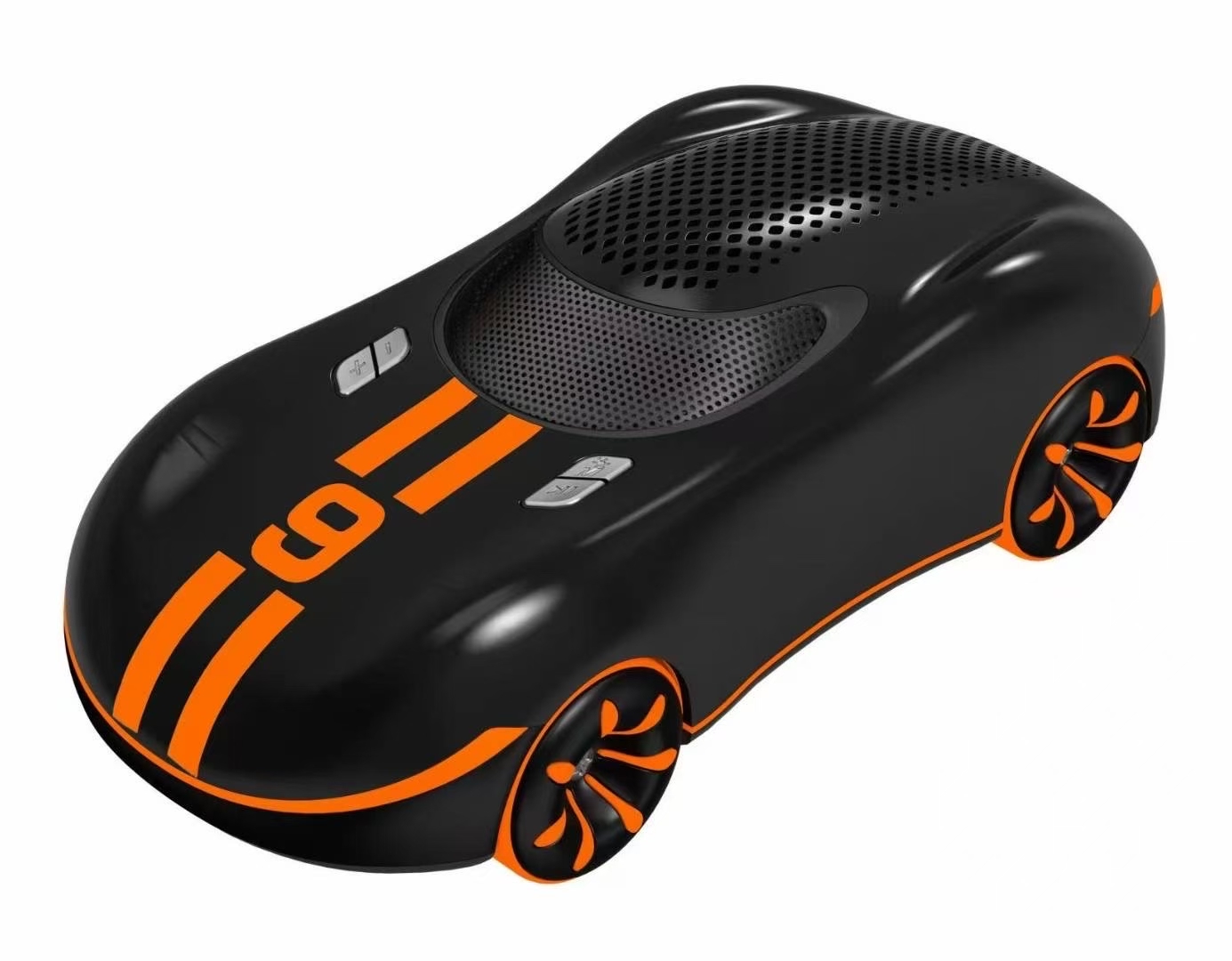 Carton Car-Shaped Home Audio Player Portable Wireless Blue Tooth Speakers