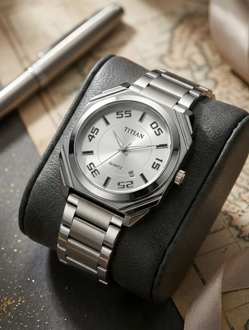 TITAN Boys Watch – CD Lock Edition