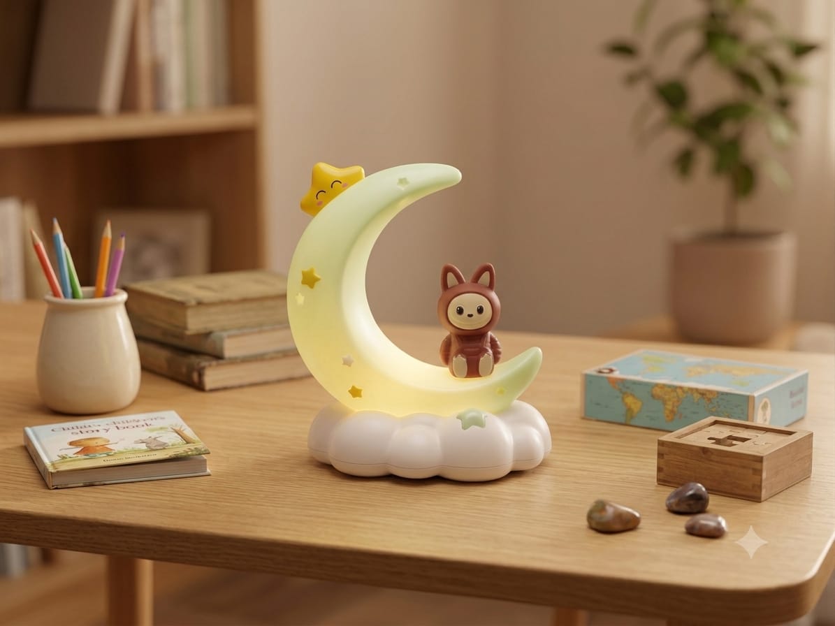 3D Cartoon Night Light Lamp