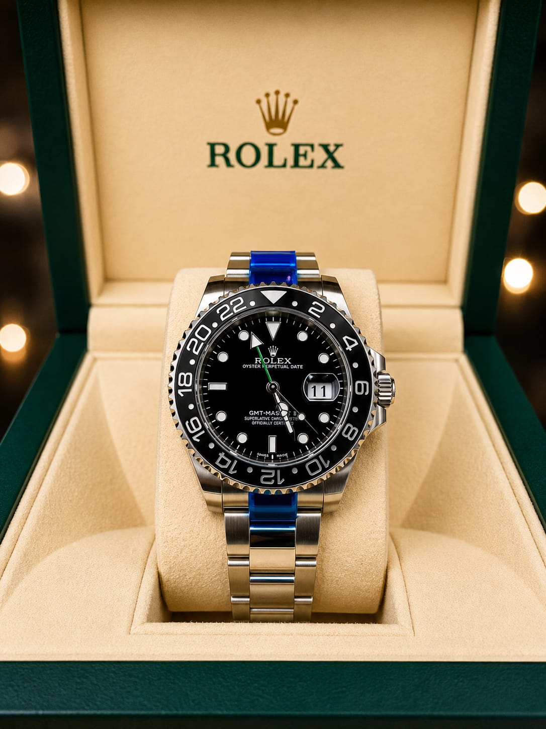 Rolex GMT-Master Men's Watch (Premium Rolex Gift Box)