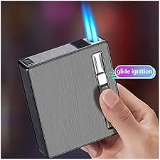 Multi-functional Gas and Electric Cigarette Case