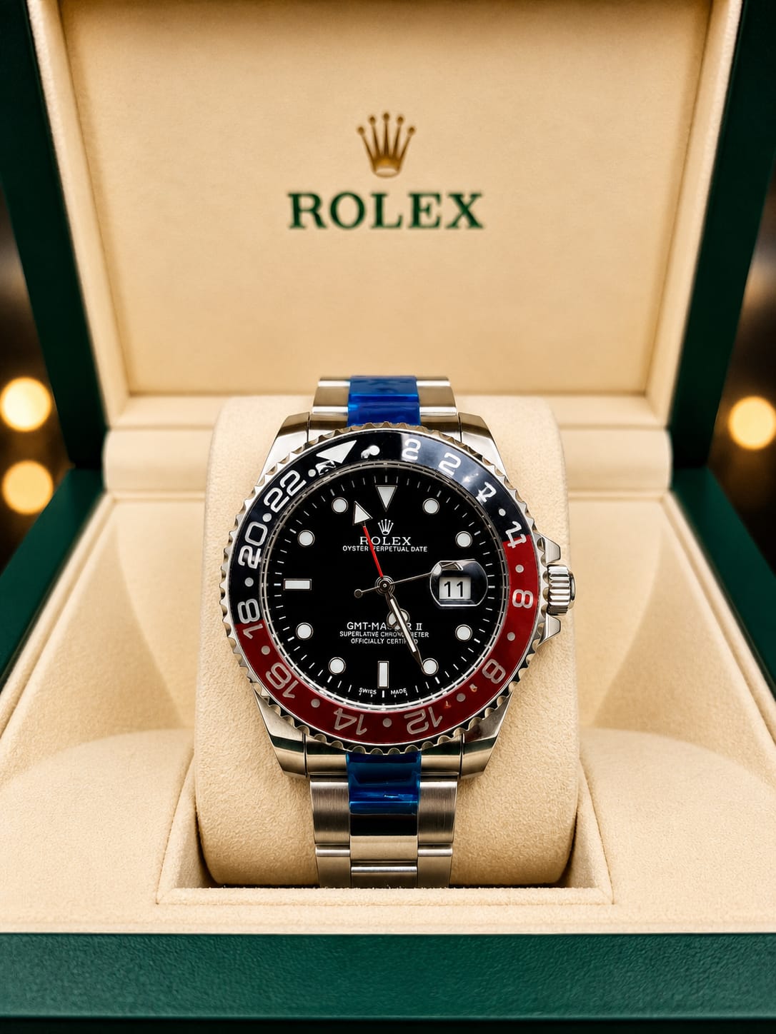 Rolex GMT-Master Men's Watch  (Premium Rolex Gift Box)