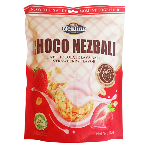 Nezline Choco Nezball Strawberry Flavor 300g