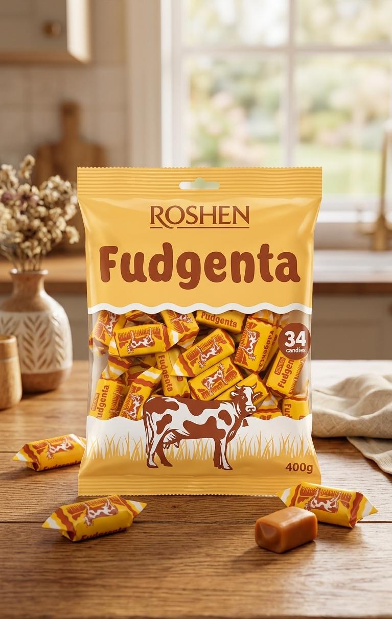 Roshen Fudgenta Chocolate 400g / 34 Pices