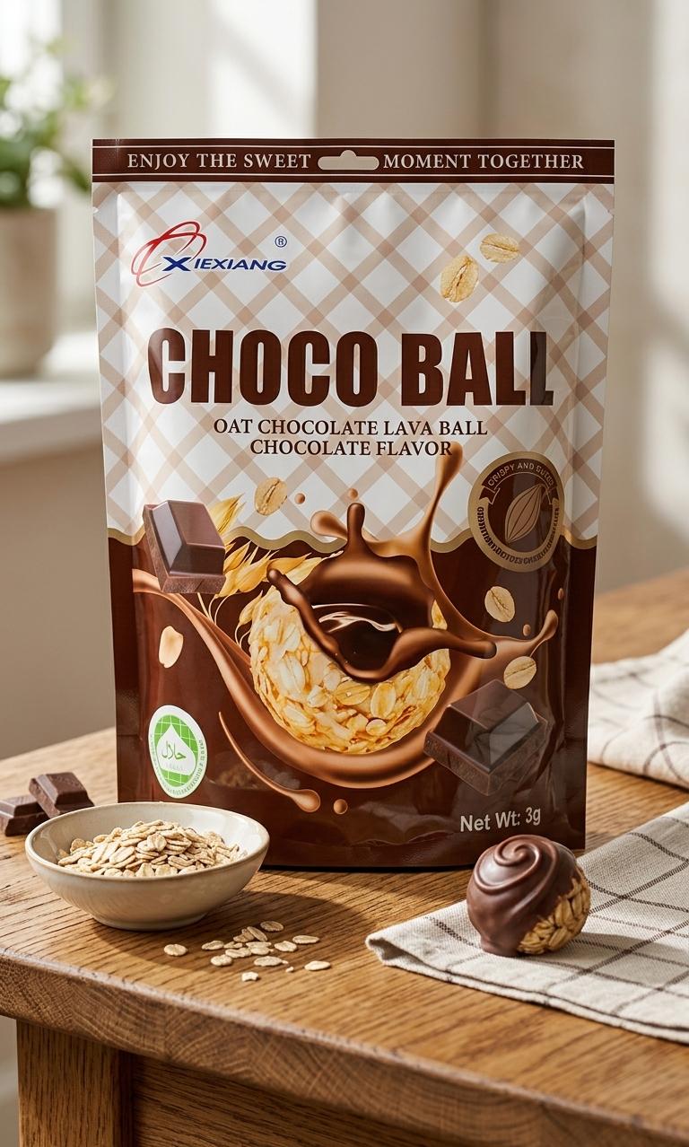 CHOCO BALL – Oat Chocolate Lava Ball 300 gm