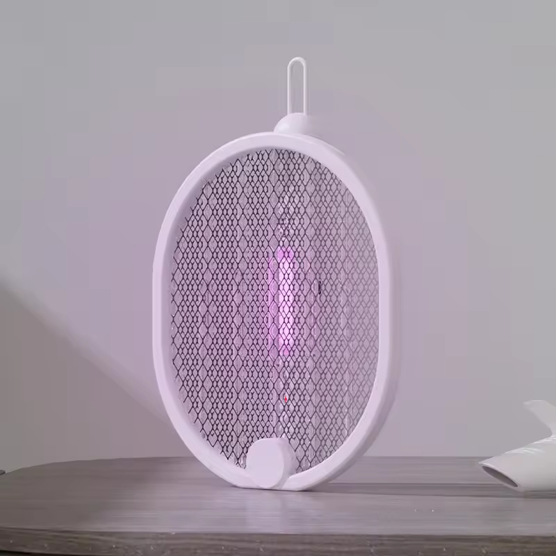 New Design Household Pest Control USB Rechargeable Foldable Hanging Electric Mosquito Killer Fly Swatter
