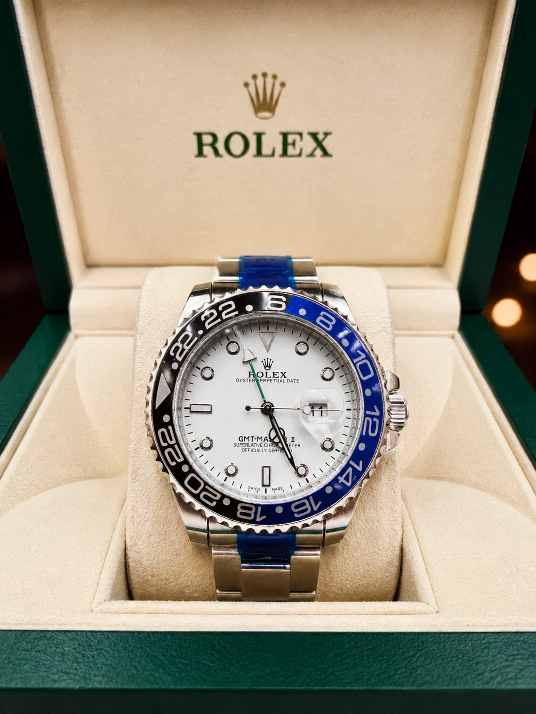 Rolex GMT-Master Men's Watch  (Premium Rolex Gift Box)