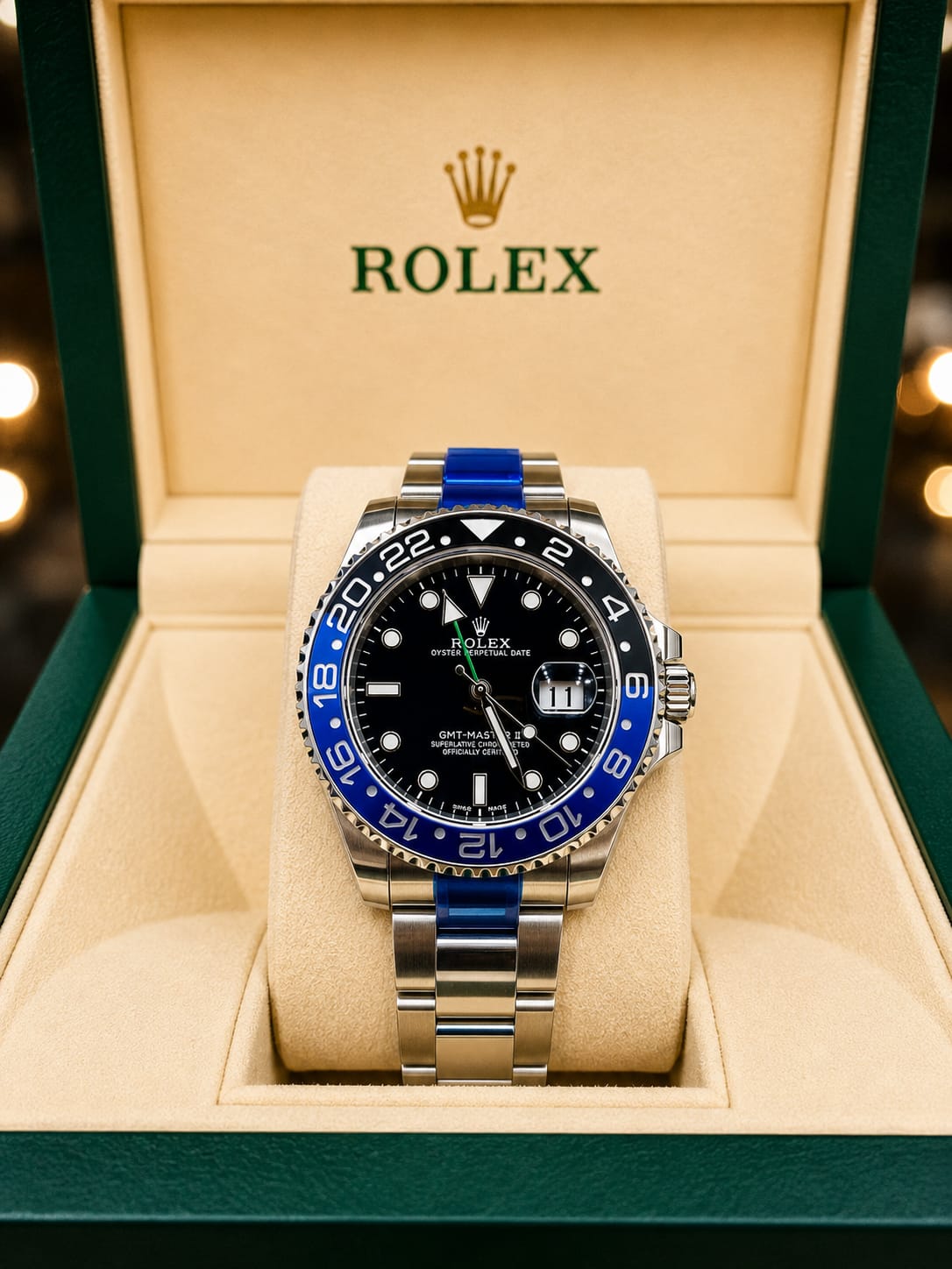 Rolex GMT-Master Men's Watch  (Premium Rolex Gift Box)