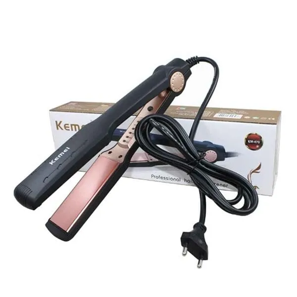 Kemei KM-470 Professional Beauty Hair Straightener For Women