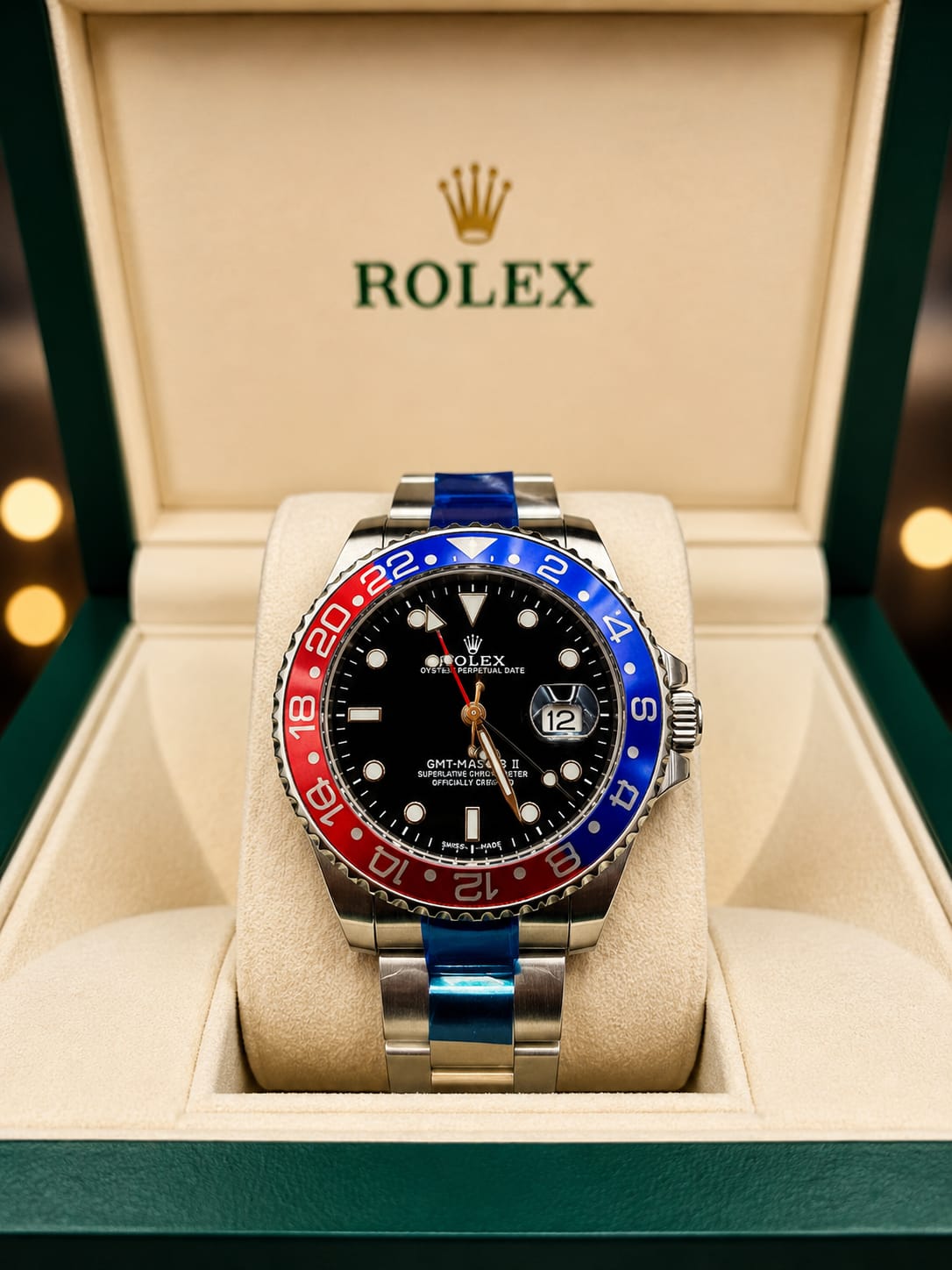 Rolex GMT-Master Men's Watch  (Premium Rolex Gift Box)